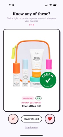 Gracie: Skincare Scanner iPhone screenshot