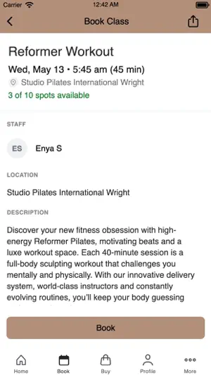 Studio Pilates screenshot 3