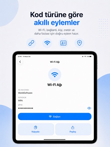 Barkod ve Karekod Okuyucu iPad screenshot