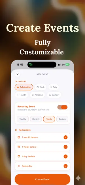 Countdown Widget & Reminder screenshot 4