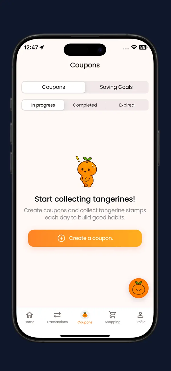 Tangerine Budget screenshot 4
