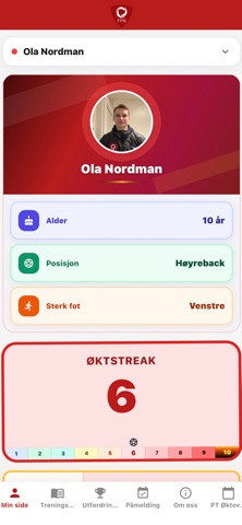 Fotball Progresjon Screenshot 1 of 8