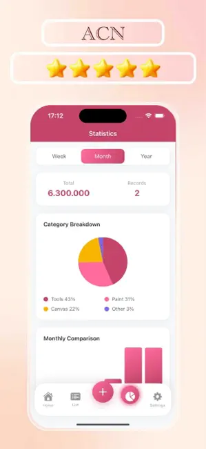 ACN - Art Cost Note iPhone screenshot 5