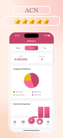 ACN - Art Cost Note iPhone screenshot 5
