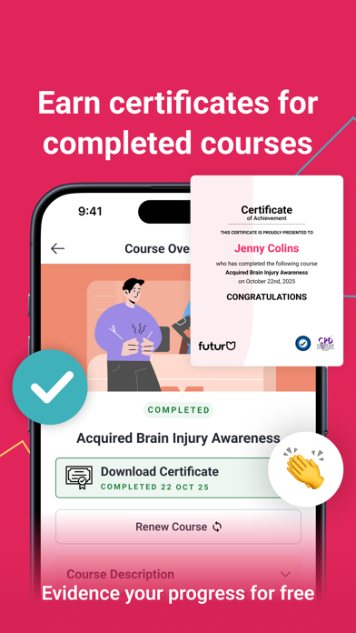 FuturU: Healthcare Training app screenshot