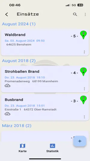 Atemschutz-Tagebuch screenshot 3