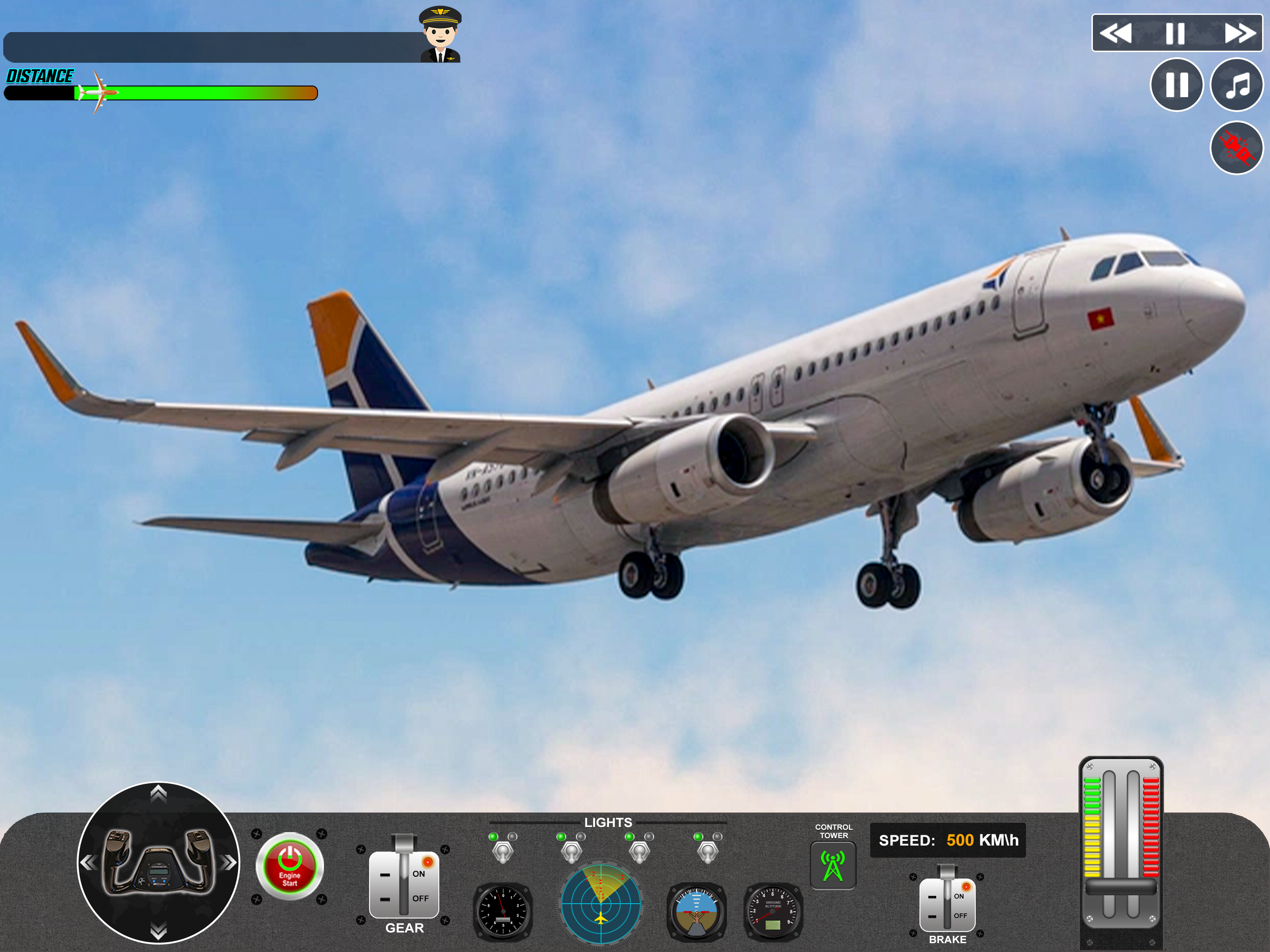 Passenger Flight Adventure