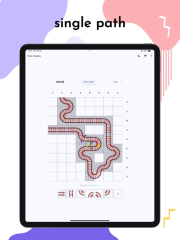 Train Tracks: Railway Puzzle iPad screenshot