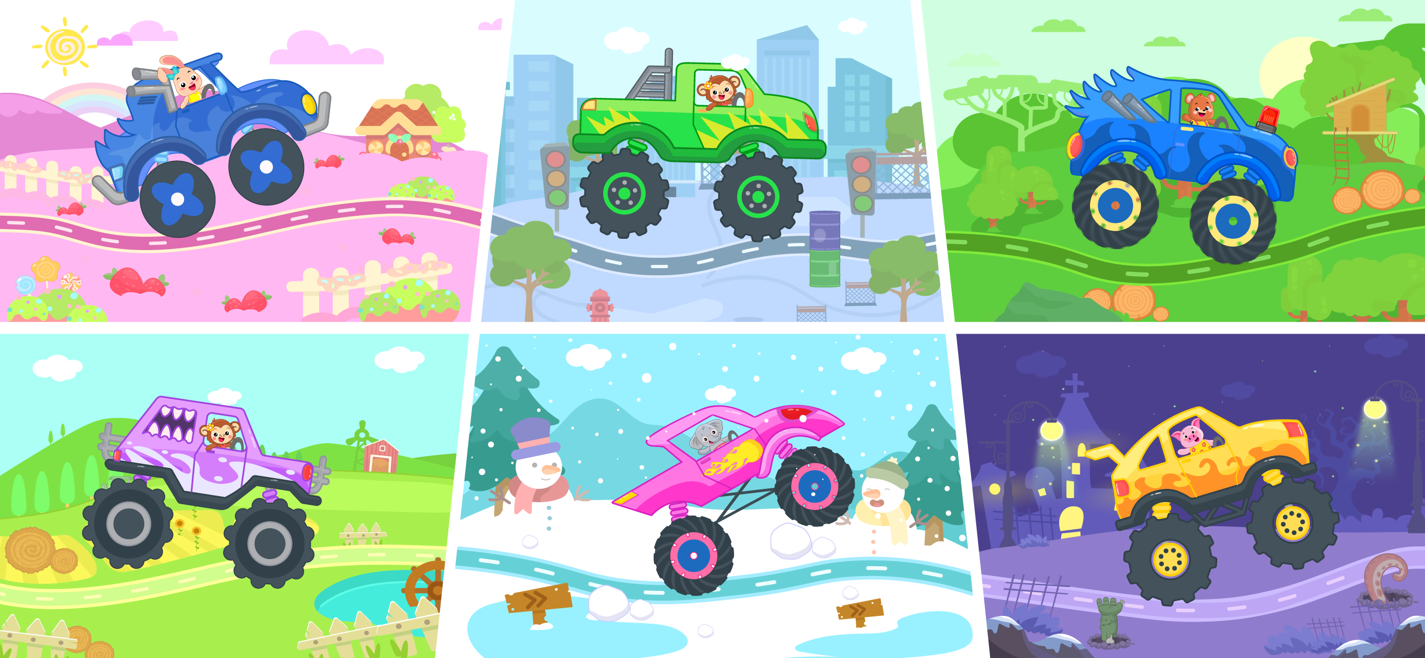 Car Racing Games Monster Truck screenshot 3