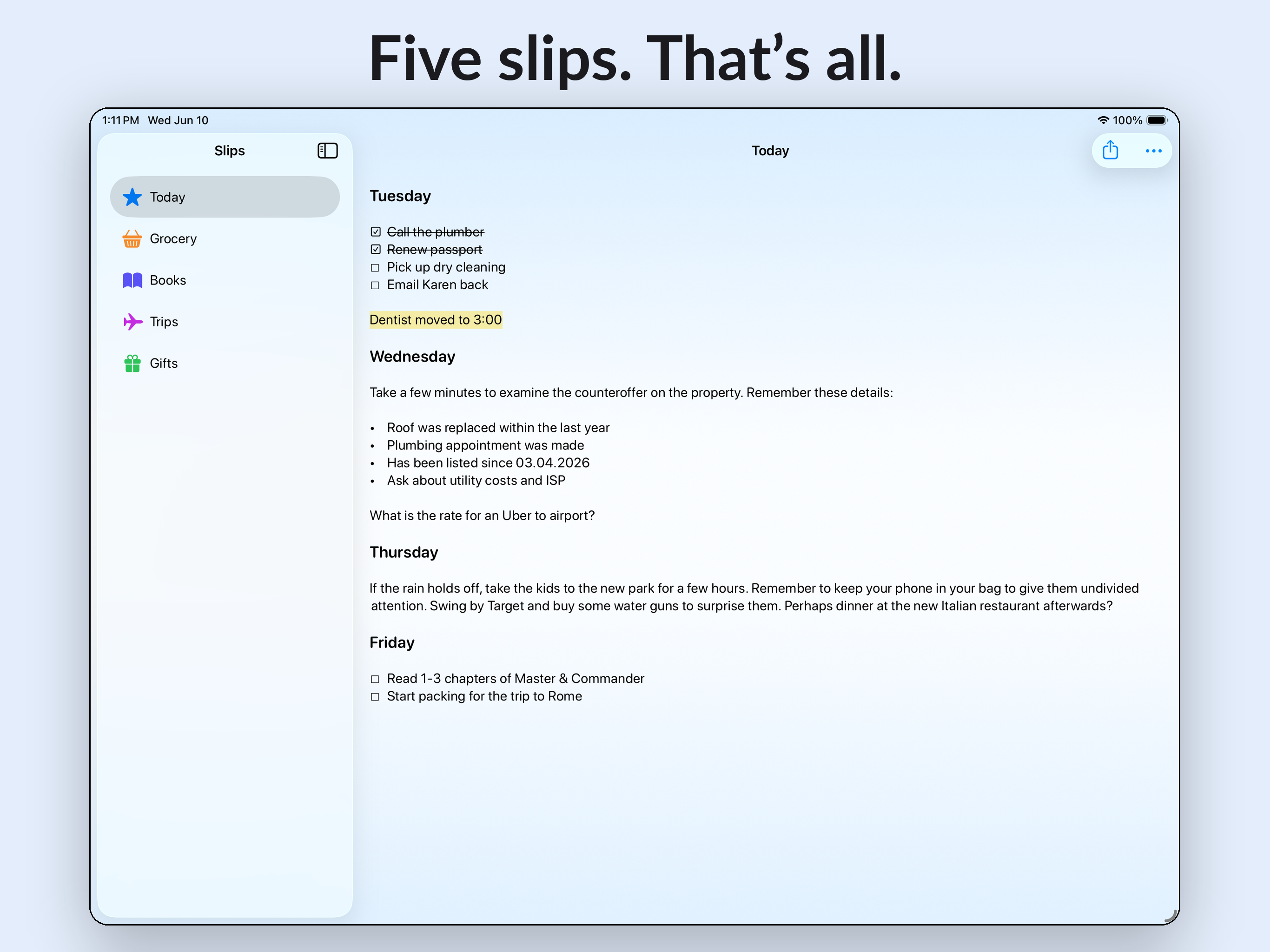 Slips - Quick Notes screenshot 8