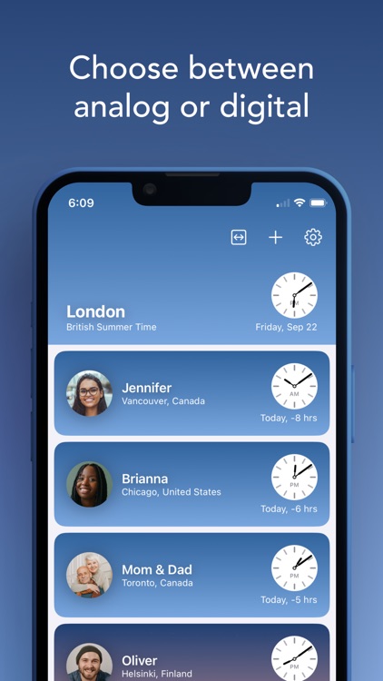 Clockwise - Time Zone Tracker screenshot-6