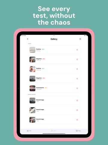 Pregnancy Test Checker: CLine iPad screenshot