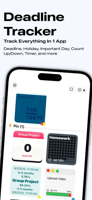 Deadline Tracker screenshot 1