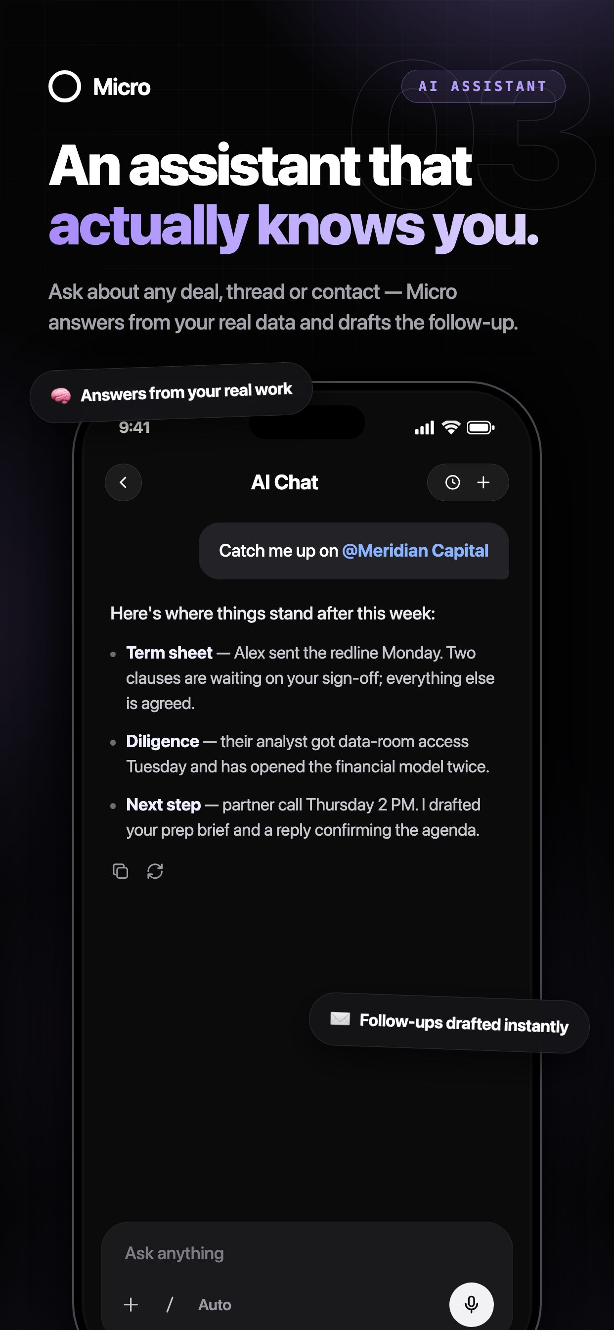 Micro - AI Assistant screenshot 3