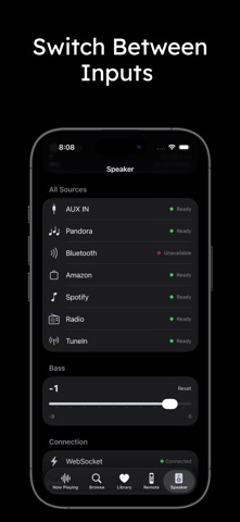 XSound Remote for Bose iPhone screenshot