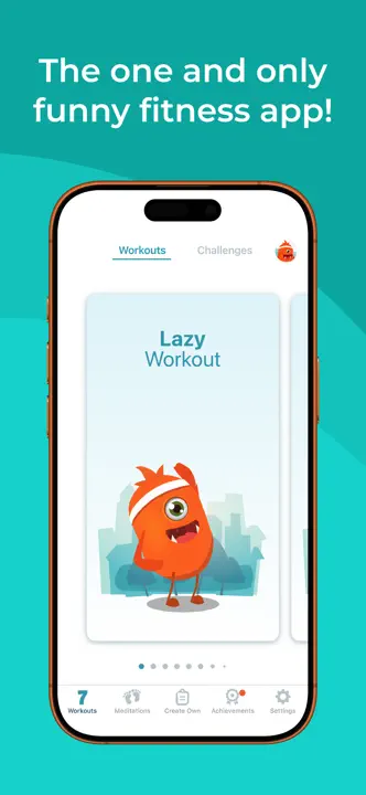 Fitness At Home Workouts Appのスクリーンショット（1/5）