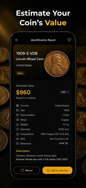 Coin Scanner: Value & Grade screenshot 2