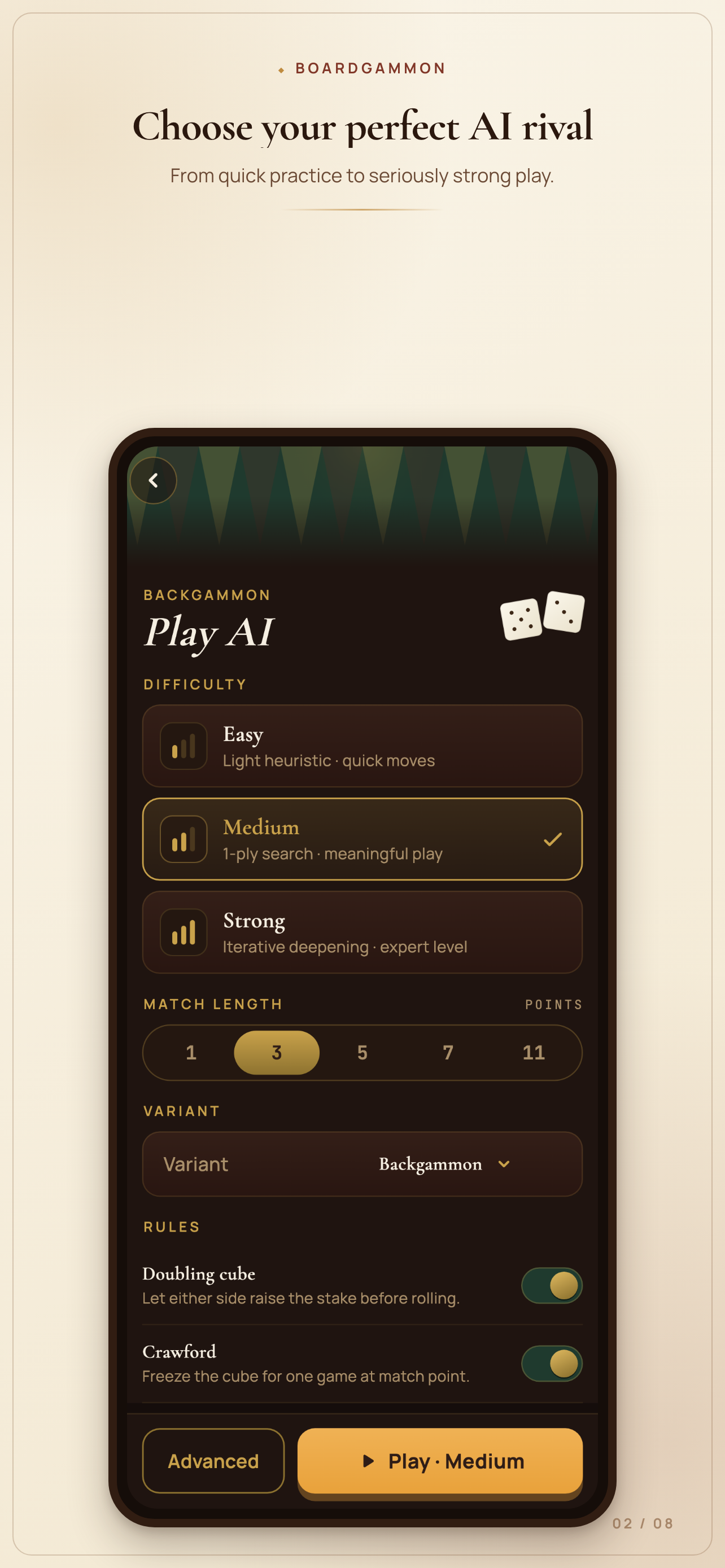 Backgammon: Boardgammon screenshot 2