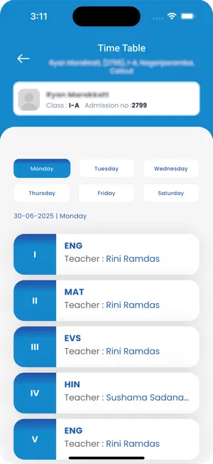 SGPS Parent App screenshot 3