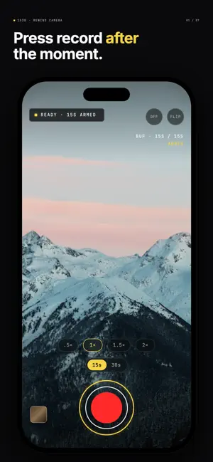 15|30 Replay Camera screenshot 1