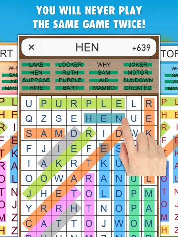 Word Search Games PRO iPad screenshot