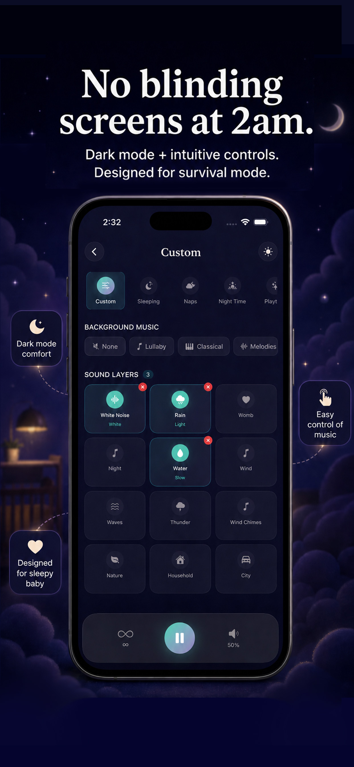 Snuddle: Baby White Noise screenshot 6