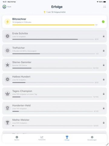 RechenStar iPad screenshot