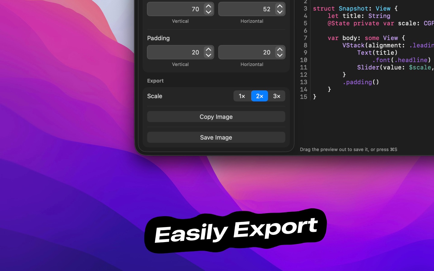 CodeShot Mac screenshot 5