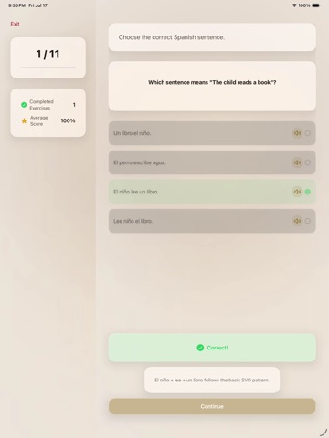 Learn Languages: buyol iPad screenshot