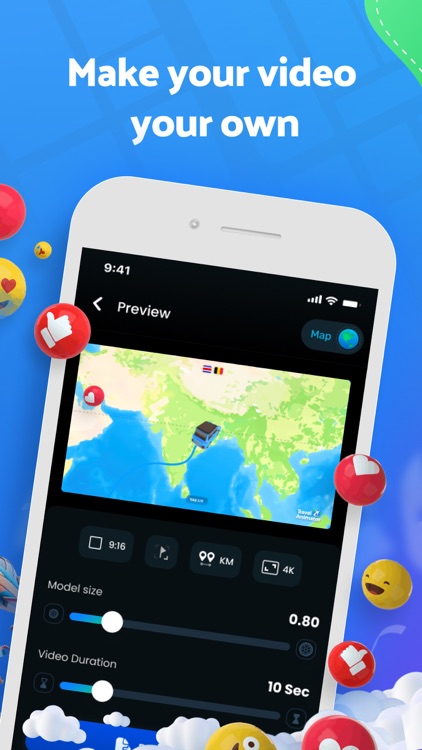 TravelAnimator: Journey Route screenshot-3