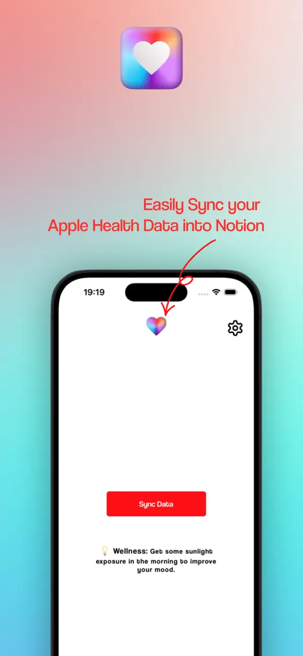 Screenshot #3 pour Health2Notion