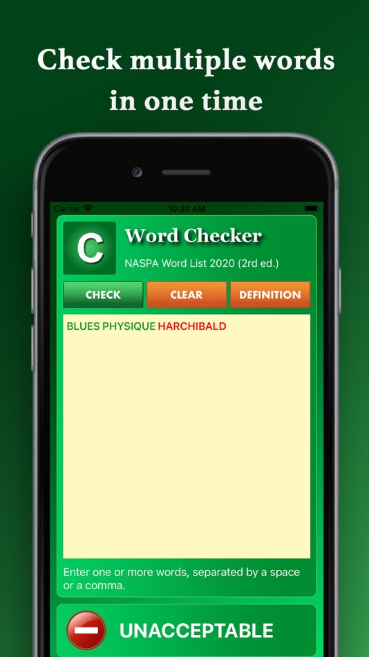#2. WordWise Validator: word judge (iOS) 由: Claire Marlier Maurice