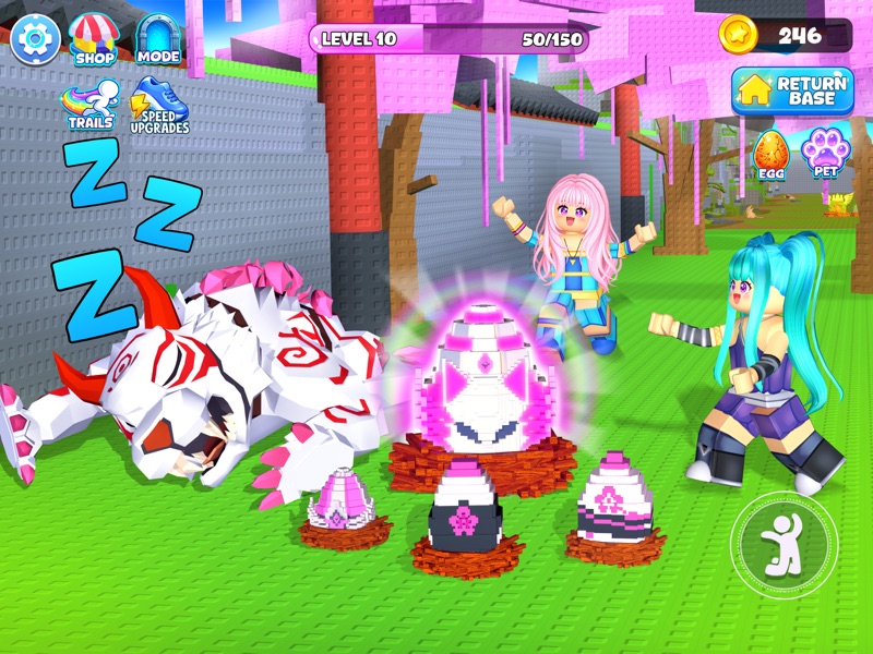 Egg Steal Keyboard World Run screenshot 11