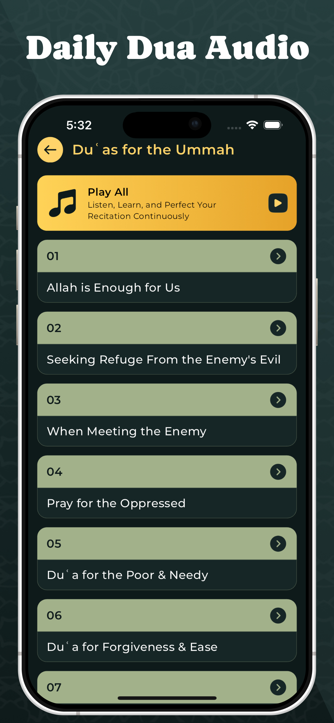 Dua & Zikr - Hisnul Muslim screenshot 5