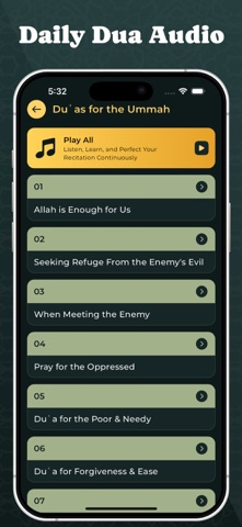 Dhikr & Dua - ذكر و دعاء iPhone screenshot