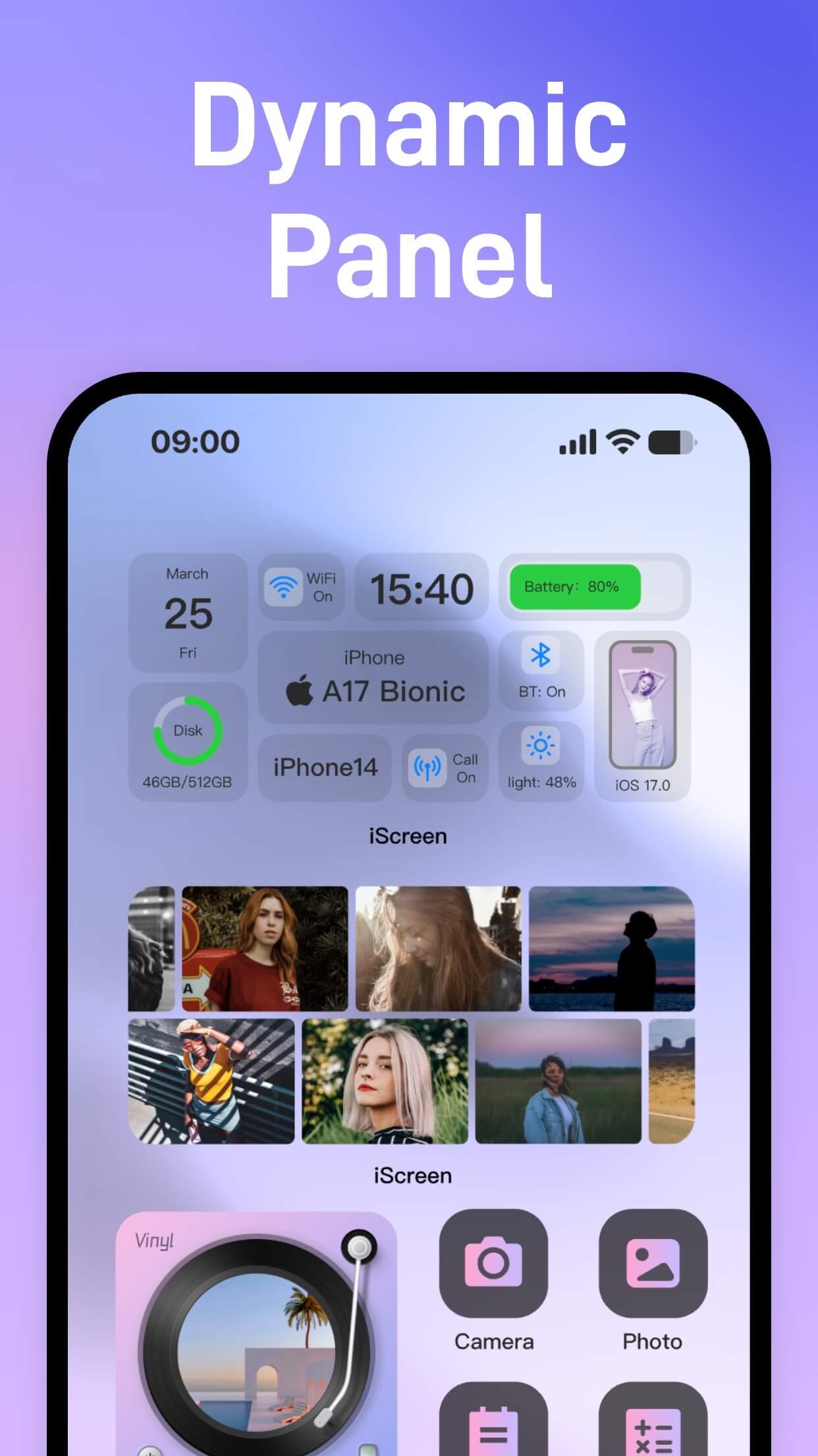 iScreen - Widgets & Wallpaper screenshot 1