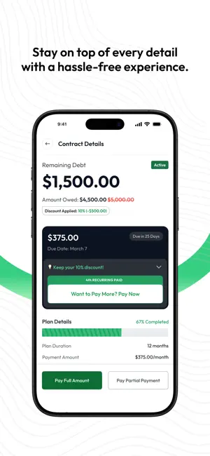Recuvery - Manage Payments screenshot 2