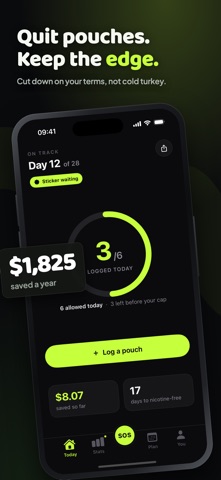 PouchWise: Quit Snus Tracker Screenshot 1 of 9