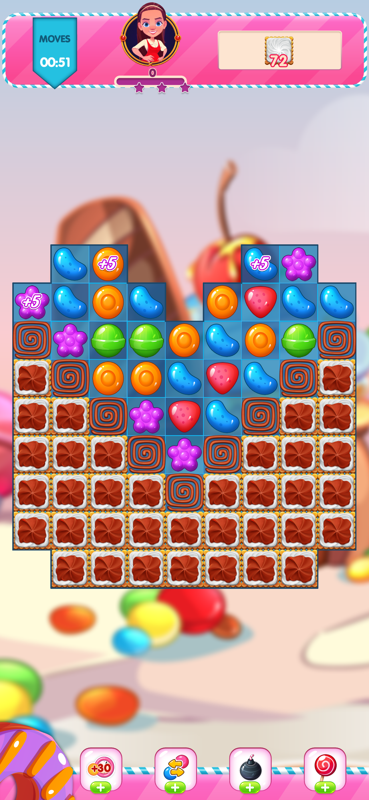 Candy Shop: Match 3 Games