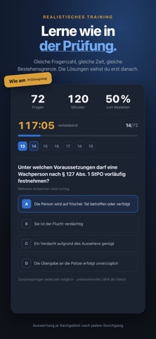 §34a Sachkunde Trainer Screenshot 3 of 5