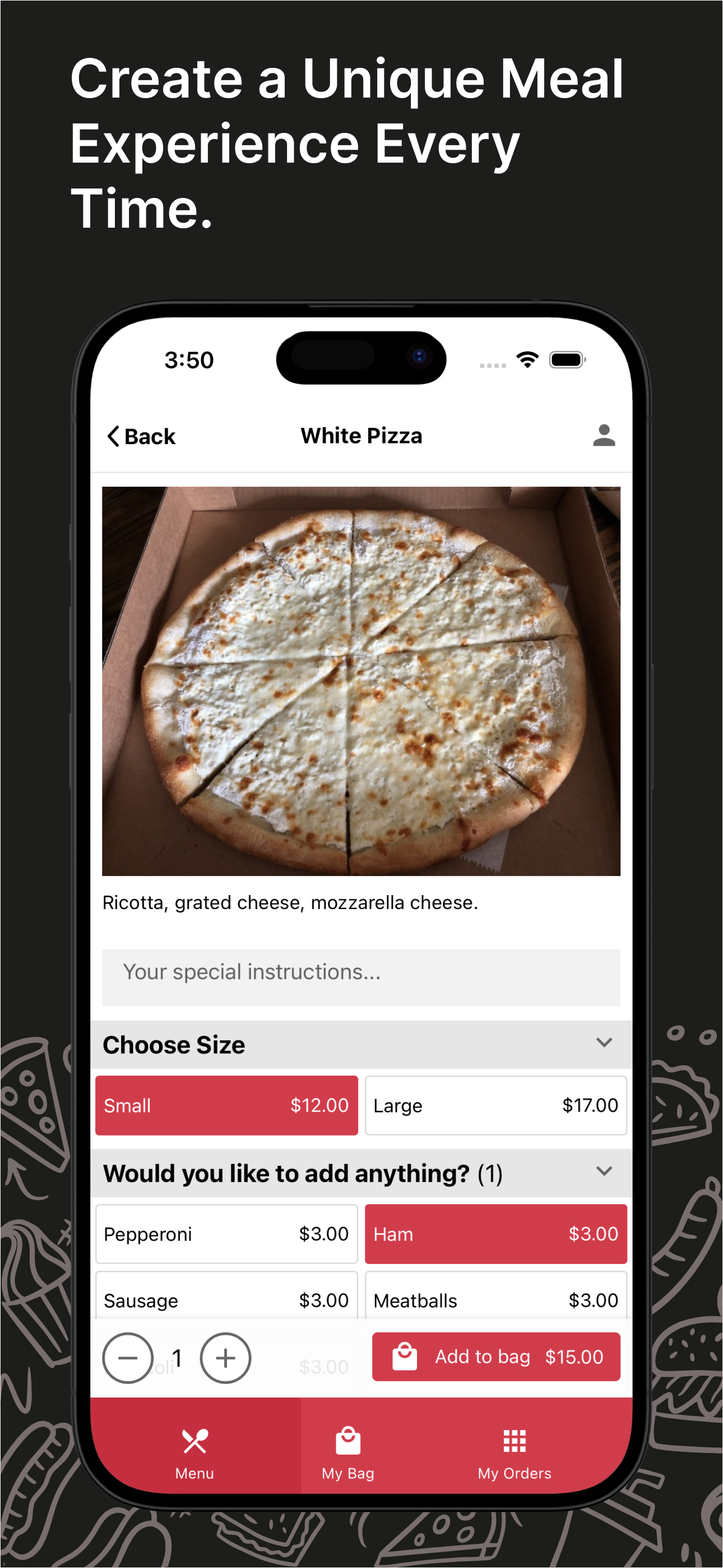 Bellas Trattoria Pizzeria screenshot 3
