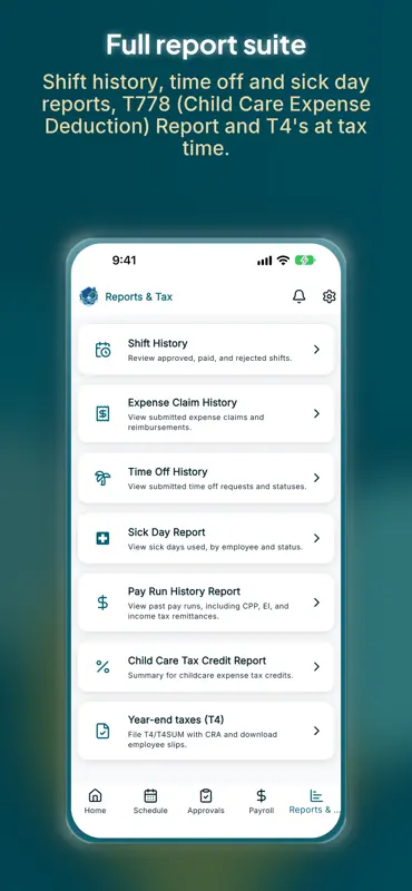 RoostPay: Nanny & Care Payroll screenshot 7 of 10