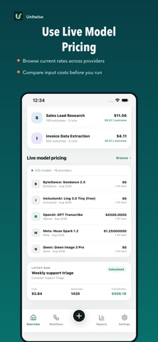 Unitwise AI Cost Tracker screenshot 5