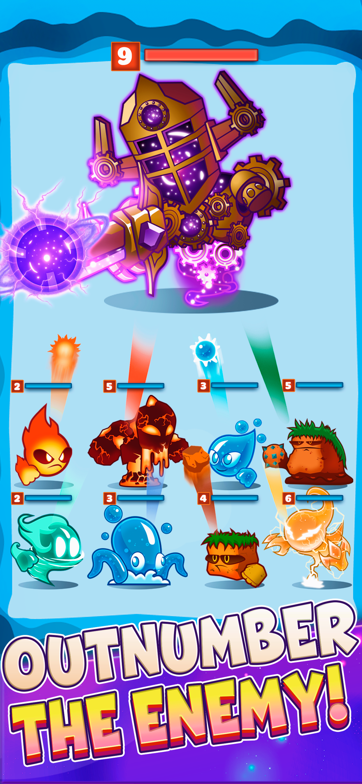Elemental Monsters: Merge screenshot 5