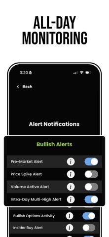 StockNanny: Stock Tracker iPhone screenshot