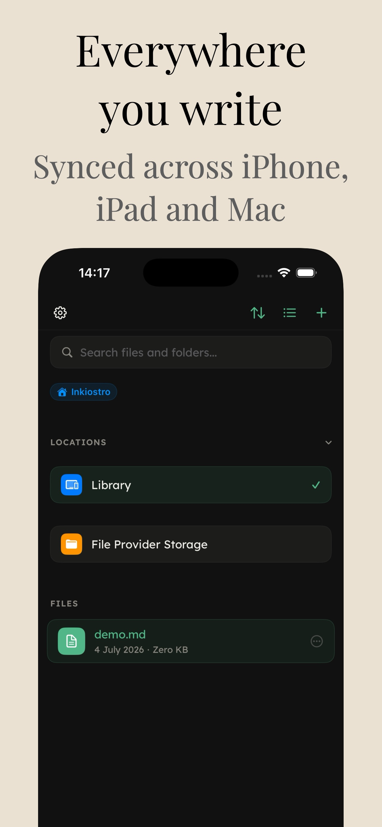 Inkiostro: Markdown Editor screenshot 7