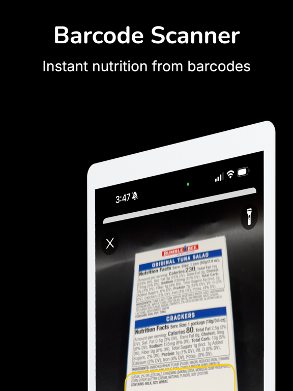 CalTrackPro iPad screenshot 8 - Health & Fitness app