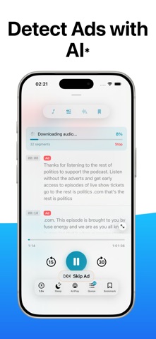 FluidCast: Podcast Player screenshot