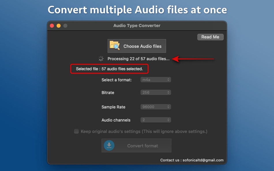 #6. Audio Type Converter (macOS) Podle: Nikhil Anshuman