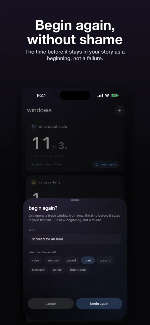 Screenshot #2 pour Window — Quiet Timer
